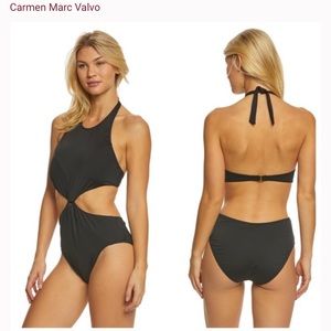 Carmen Marc Valvo swimsuit
